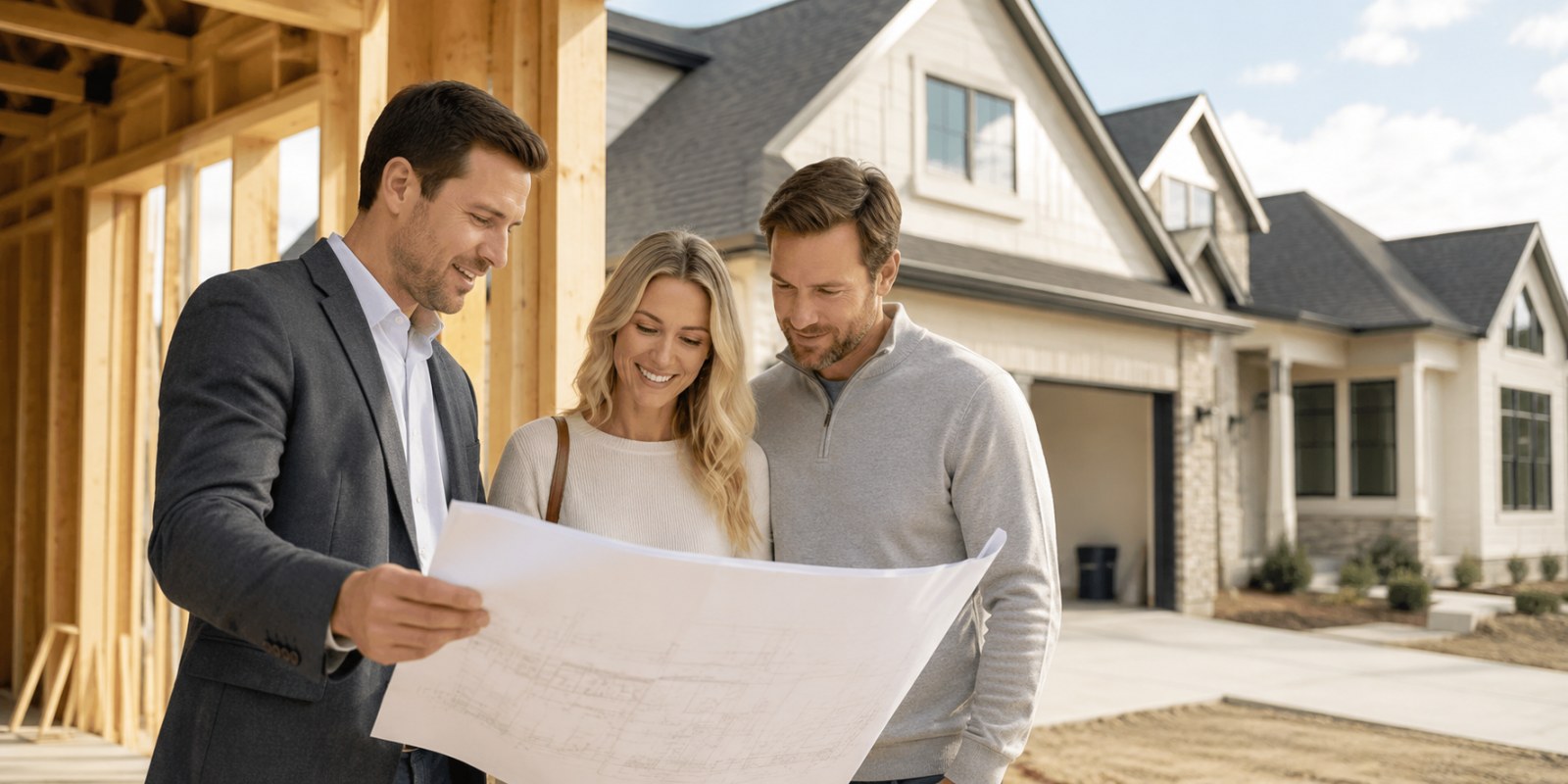New-construction home planning and builder review