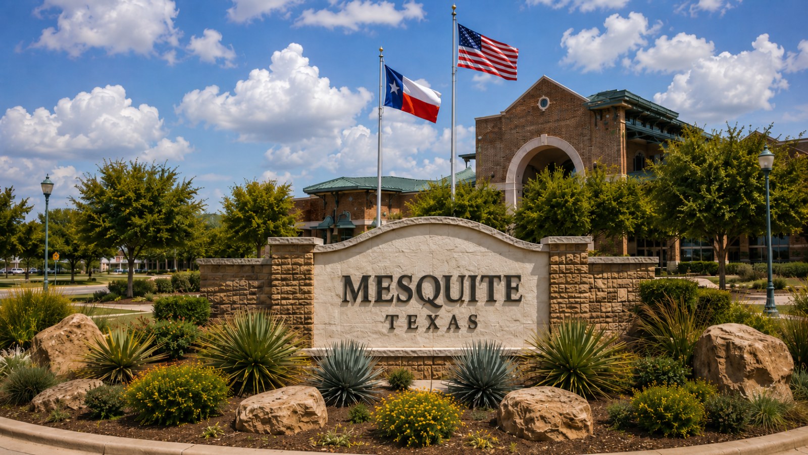 Mesquite, Texas community and residential development